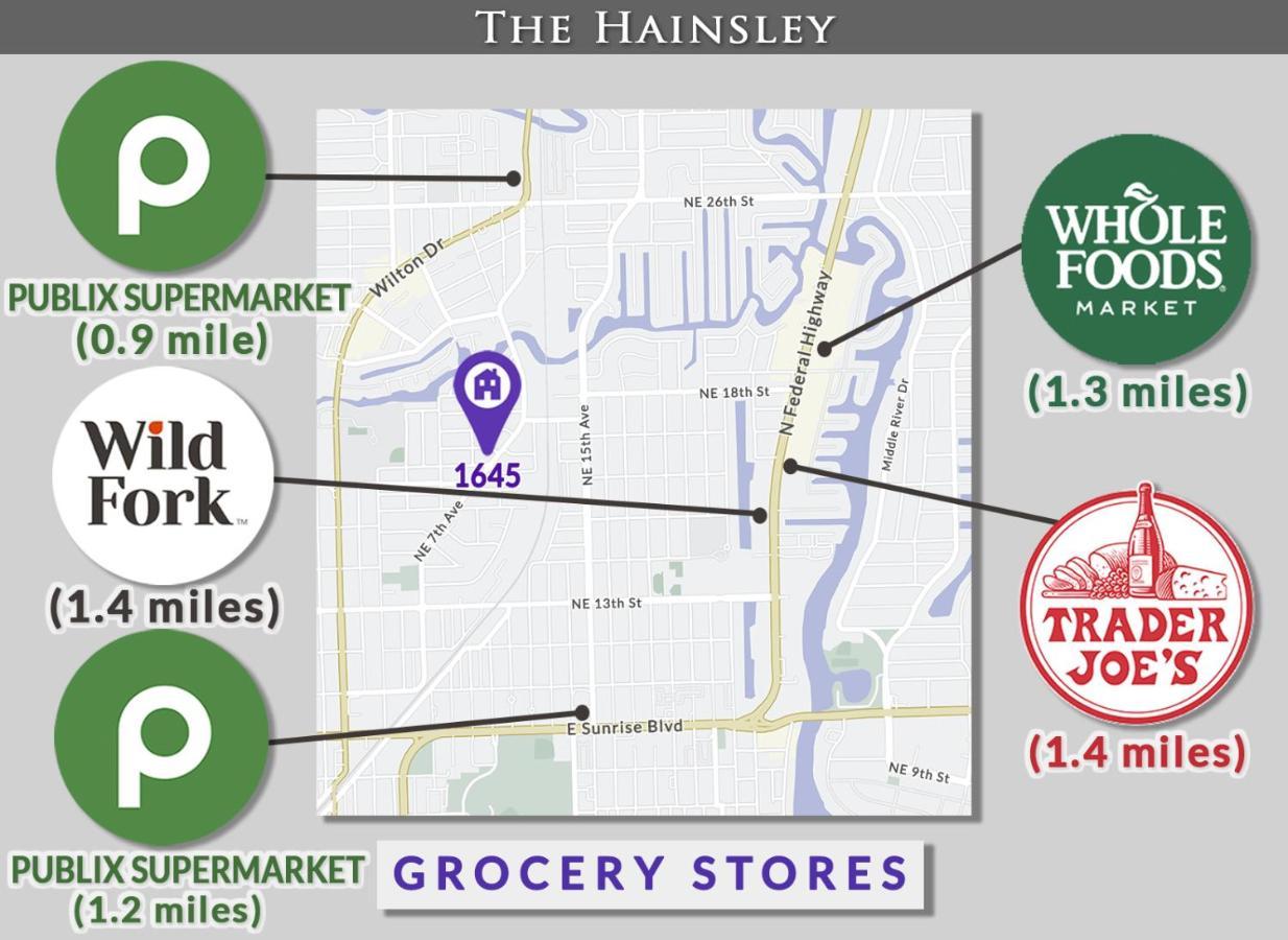 Hainsley Apartments At 1645 ฟอร์ต ลอเดอร์เดล ภายนอก รูปภาพ